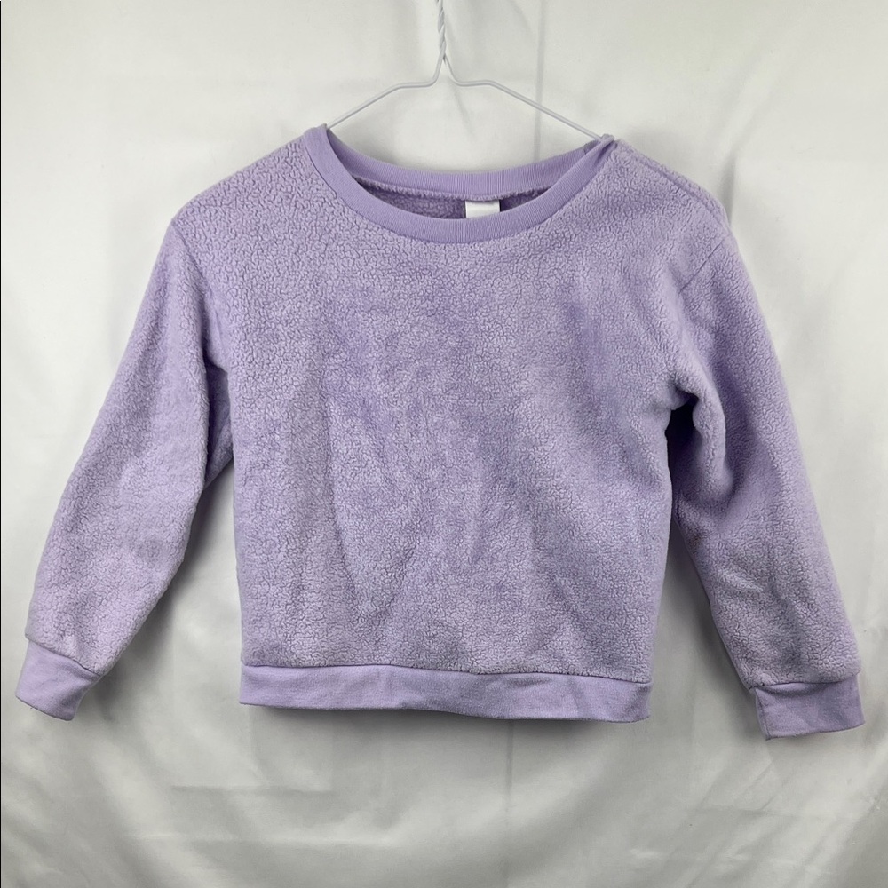 The Children’s Place - Girl’s fleece Pullover - Lavender - Medium 7/8